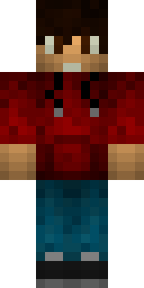 Скин Minecraft «Exosity» — вид спереди