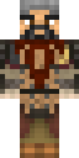 Скин Minecraft «ExpertMCMiner» — вид спереди