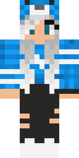 Скин Minecraft «FilFlex» — вид спереди