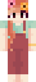 Скин Minecraft «Freezy_Cubes» — вид спереди
