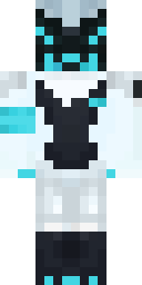 Скин Minecraft «Ghost__B» — вид спереди