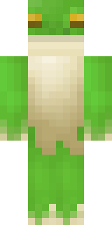 Скин Minecraft «ghostiiiee» — вид спереди
