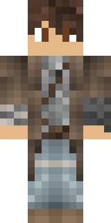 Скин Minecraft «Ghostpants___» — вид спереди