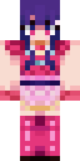 Скин Minecraft «GIMCHIgirl» — вид спереди