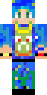 Скин Minecraft «GW_SpaceX» — вид спереди