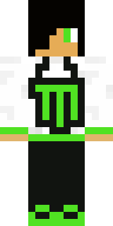 Скин Minecraft «hamacookie» — вид спереди