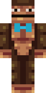 Скин Minecraft «Handesh» — вид спереди