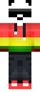 Скин Minecraft «HighimKush» — вид спереди