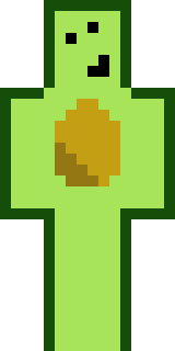 Скин Minecraft «hsbylo» — вид спереди