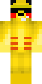 Скин Minecraft «Hunterrorx» — вид спереди