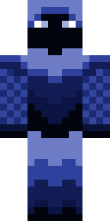 Скин Minecraft «HyperVexed» — вид спереди
