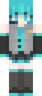 Скин Minecraft «ILOVECATGIRLS69» — вид спереди