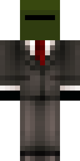 Скин Minecraft «im_rushing» — вид спереди