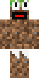 Скин Minecraft «ip_eat12» — вид спереди