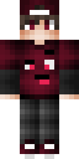 Скин Minecraft «Issoka» — вид спереди