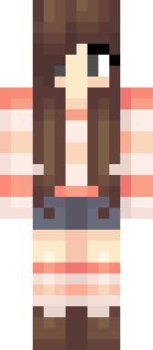 Скин Minecraft «ItzLaraPvP» — скины для Legacy Launcher, вид спереди