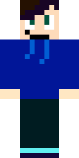 Скин Minecraft «jakeeon» — вид спереди