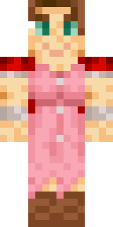 Скин Minecraft «JennaFun» — вид спереди