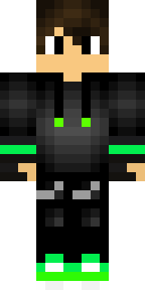 Скин Minecraft «JonasBogo» — вид спереди