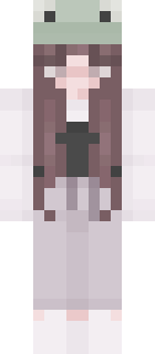 Скин Minecraft «Juliminecraft» — вид спереди