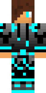Скин Minecraft «Kaupi» — вид спереди