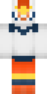 Скин Minecraft «kirbeaned» — вид спереди
