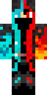 Скин Minecraft «knightart1» — вид спереди