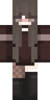 Скин Minecraft «Lavaqueen1010» — вид спереди