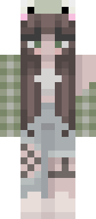 Скин Minecraft «layluv» — скины для TLauncher, вид спереди