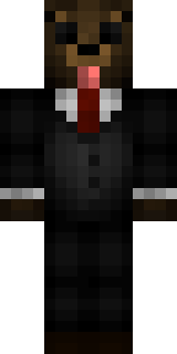 Скин Minecraft «Lentna» — вид спереди