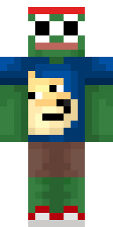 Скин Minecraft «lilbars» — вид спереди