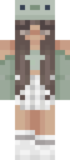 Скин Minecraft «littlebacon» — вид спереди
