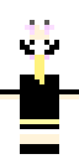 Скин Minecraft «littycat» — вид спереди