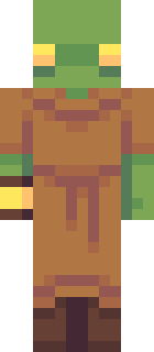 Скин Minecraft «LoHobbit» — вид спереди