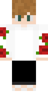 Скин Minecraft «lu6u» — вид спереди