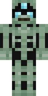 Скин Minecraft «luckynick» — вид спереди