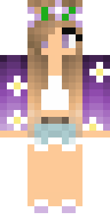 Скин Minecraft «Lunar_Queen1502» — вид спереди