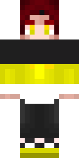 Скин Minecraft «lunt1kk» — вид спереди