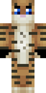 Скин Minecraft «LvckyLvchs» — вид спереди