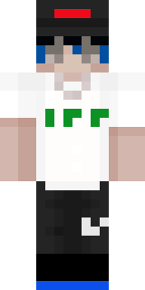 Скин Minecraft «LxvxDxntxsTrk» — вид спереди