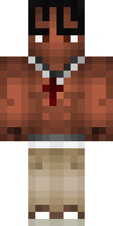 Скин Minecraft «M0ngod» — вид спереди