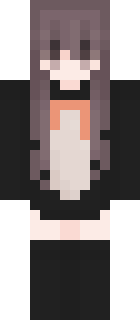 Скин Minecraft «mcalso» — вид спереди