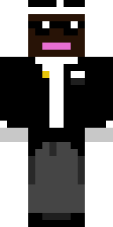 Скин Minecraft «mcslumpgodx» — вид спереди