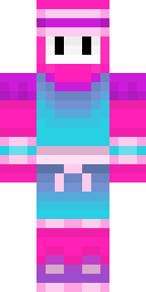 Скин Minecraft «meatballcutie» — вид спереди