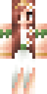 Скин Minecraft «Megs_1300» — вид спереди