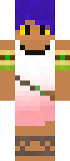 Скин Minecraft «MikoCocoa» — вид спереди