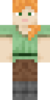 Скин Minecraft «miniwalter» — вид спереди