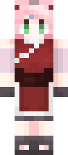 Скин Minecraft «munca» — вид спереди