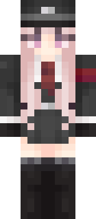 Скин Minecraft «MysticLavender» — вид спереди