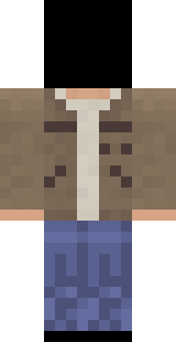 Скин Minecraft «natetan» — скины для KLauncher, вид спереди